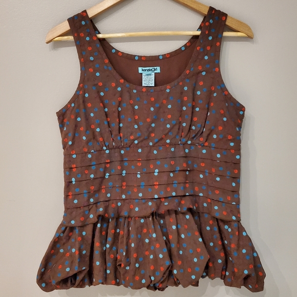 KenzieGirl Sleeveless Bubble Top - Size L/G
